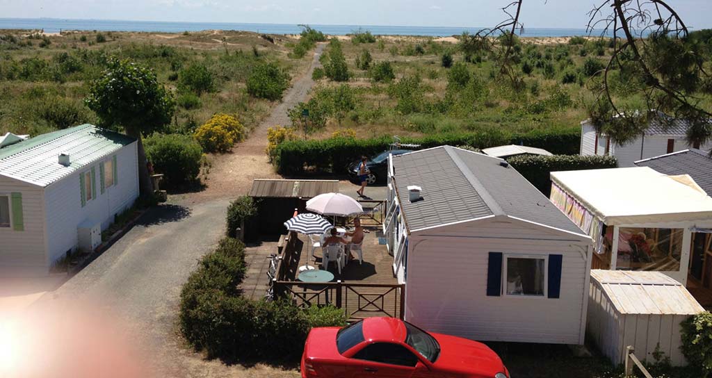 camping à coté de la mer en Vendée